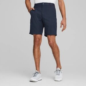 Puma men's dealer golf shorts navy blue size 32‎ activewear casual dressy preppy